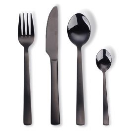 Aida RAW Bestiksæt - Sort - 60 dele