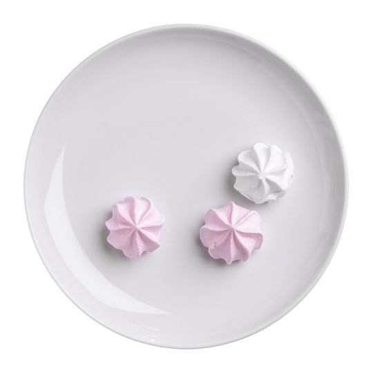 Aida Atelier tallerken - super white - 4 stk / Ø18