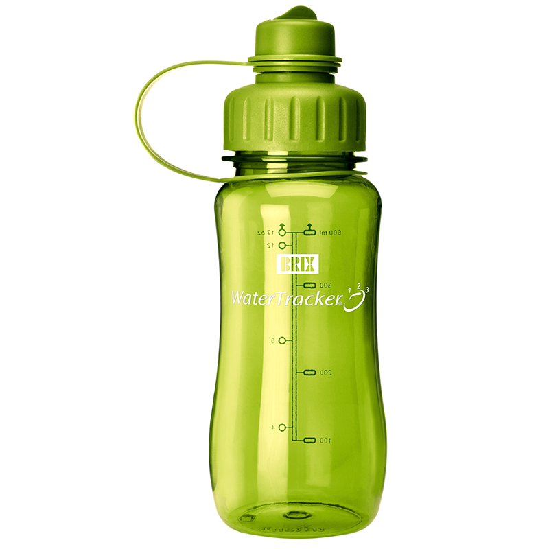 Brix Water tracker - Grøn - 0,5 liter – Hjem & Bord