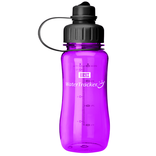 Brix Water tracker - Lilla - 0,5 liter