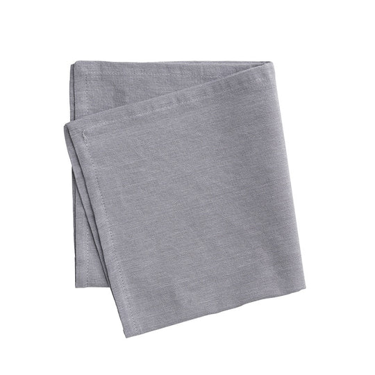 Bastian Tekstiler mundserviet - Lys grå - 45x45 cm