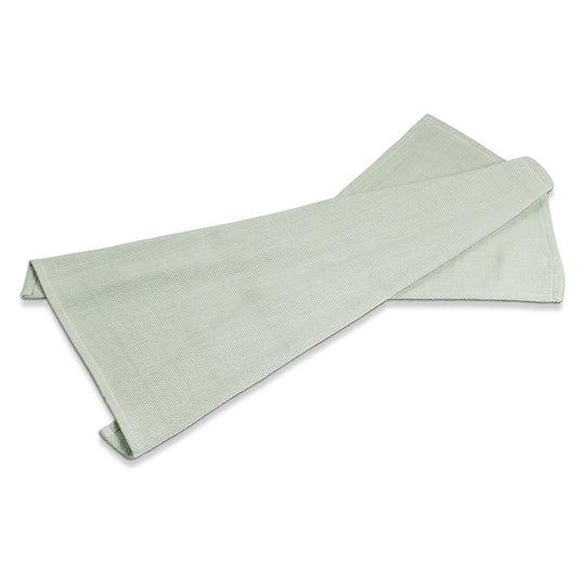 Bastian Tekstiler Diamond viskestykke - Støvet grøn