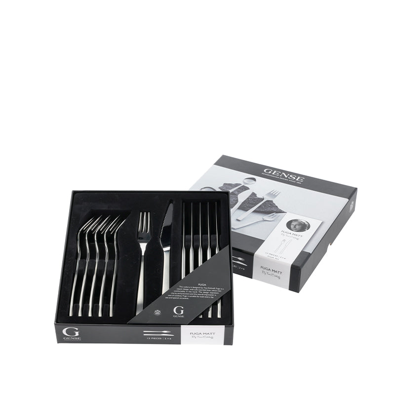 Gense Fuga steakbestik/grillbestik 12 dele mat