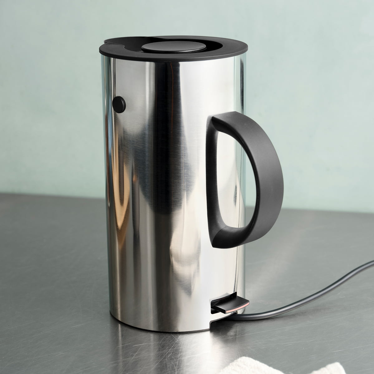 Stelton Elkedel EM77 1,5 liter. blank stål