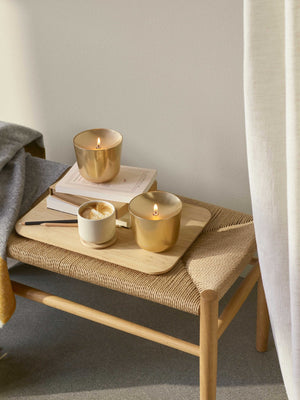Stelton Solis Olielampe Brass