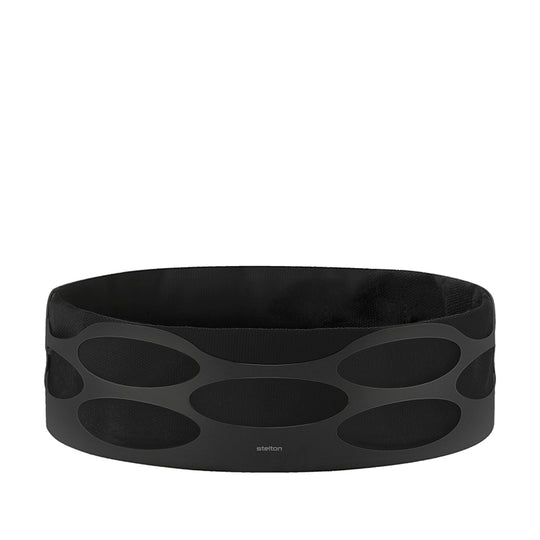 Stelton Embrace Brødkurv Mat Black/Black Ø23 cm