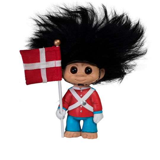 Lykketrold garder med flag