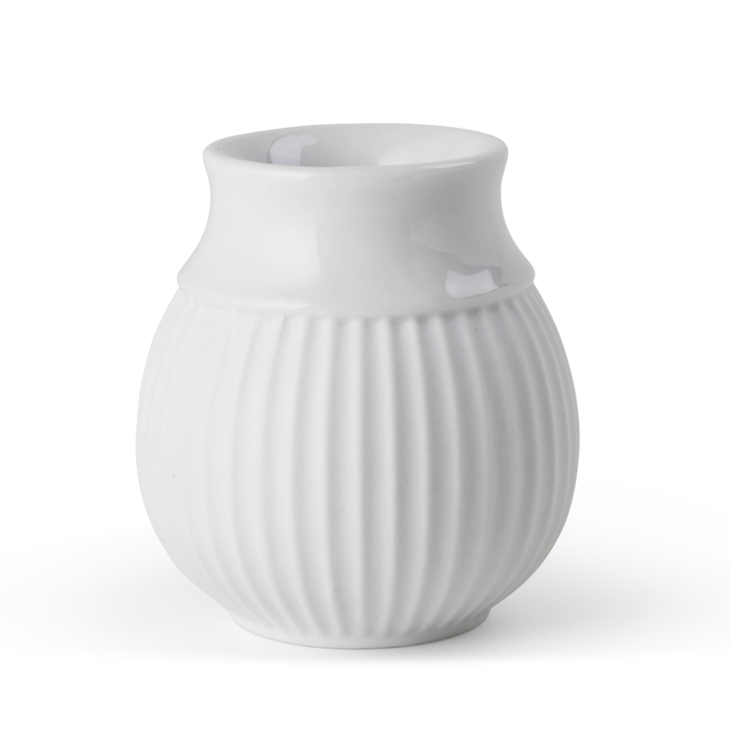 Lyngby Porcelæn curve kronelysestage 7 hvid