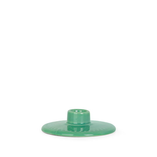 Lyngby Porcelæn Rhombe Color Kronelysestage Grøn 3 Cm