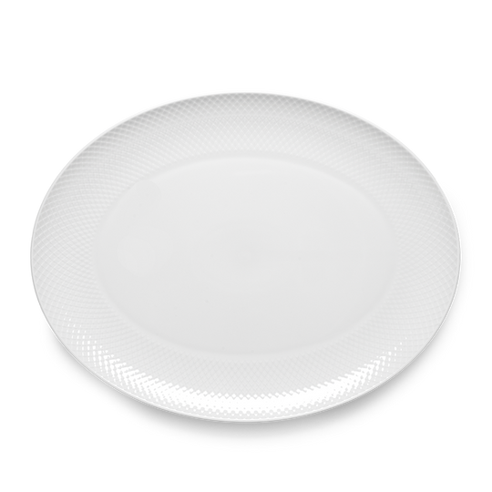 Lyngby Porcelæn Rhombe fad 42 cm