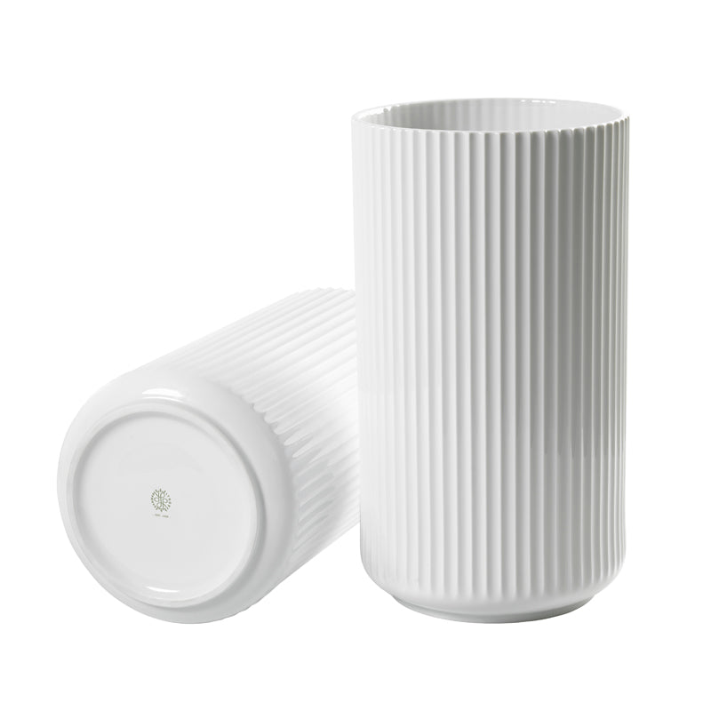 Lyngby Porcelæn vase 31 cm hvid