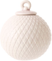 Lyngby Porcelæn Rhombe Bauble Nude