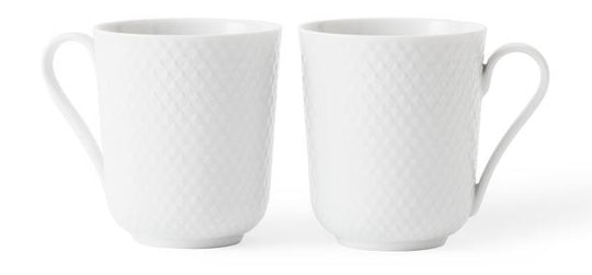 Lyngby Porcelæn Rhombe Krus 2 stk 33 cl