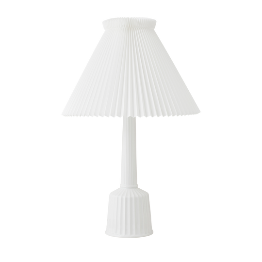 LYNGBY PORCELÆN ESBEN KLINT BORDLAMPE H: 67 CM.