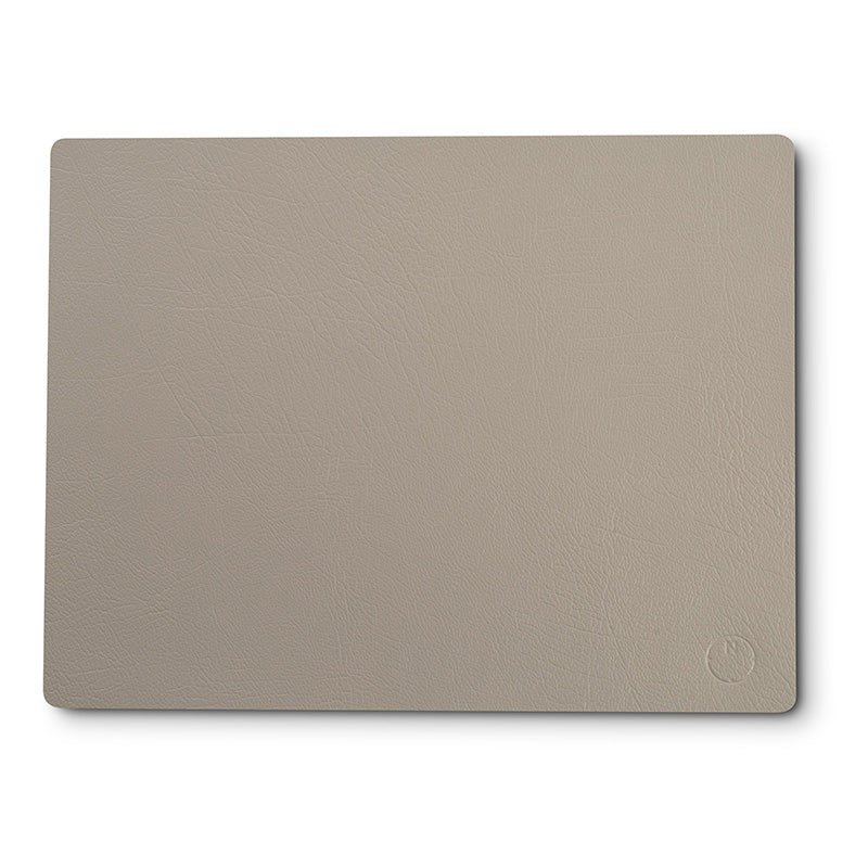 Noort Square dækkeserviet lys grå