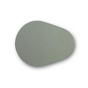 Noort Drop glasbrik 10x13 cm støvet grøn
