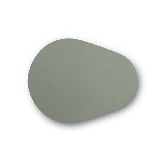 Noort Drop glasbrik 10x13 cm støvet grøn