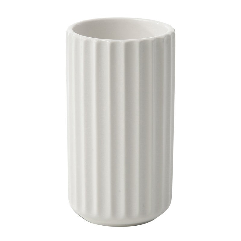 Lyngby vase hvid 12 cm