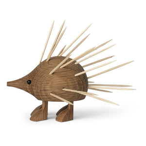 Gunnar Flørning pindsvin i eg 9 cm