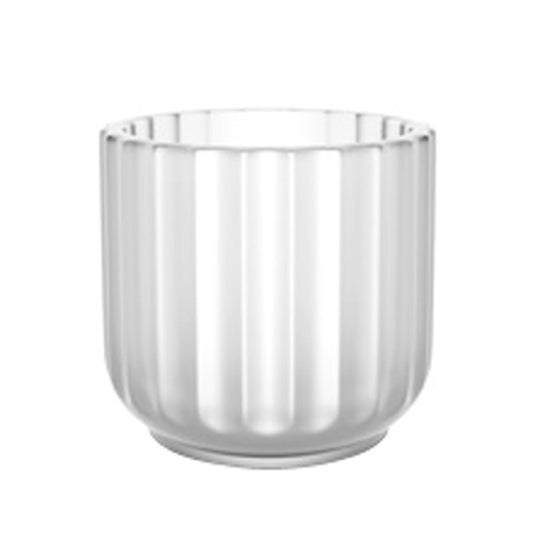 Lyngby fyrfadsstage 6,5 cm frost