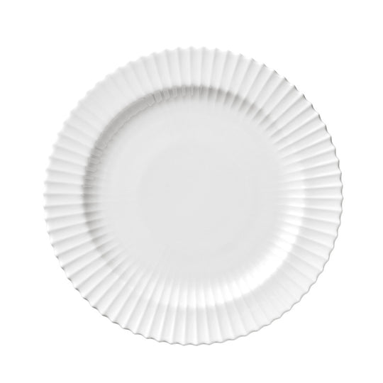 Lyngby Tallerken Hvid 20 cm