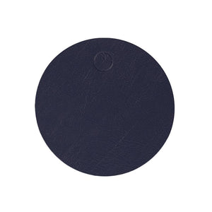 Noort rund glasbrik 10 cm mat blå