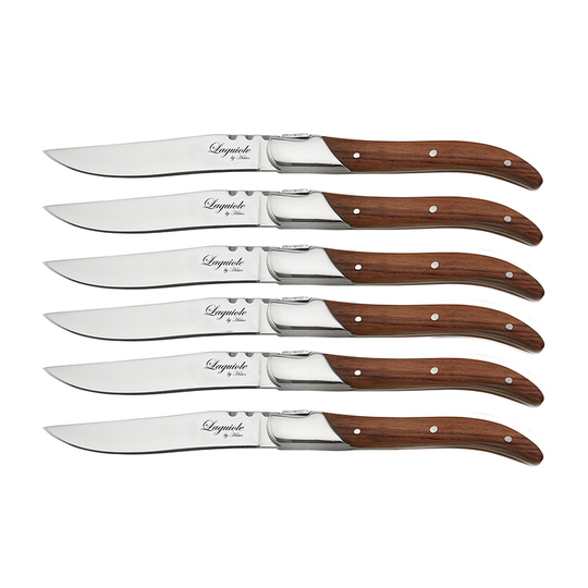 Laguiole by HÂWS steakknive 6 stk rosewood