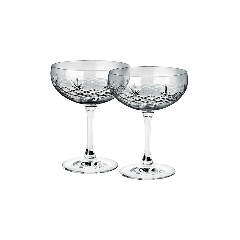 Frederik Bagger Crispy Dark Gatsby Champagneglas 2 stk