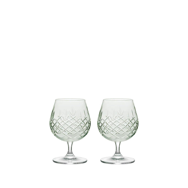 Frederik Bagger Crispy Emerald Sixball Glas 2 stk.