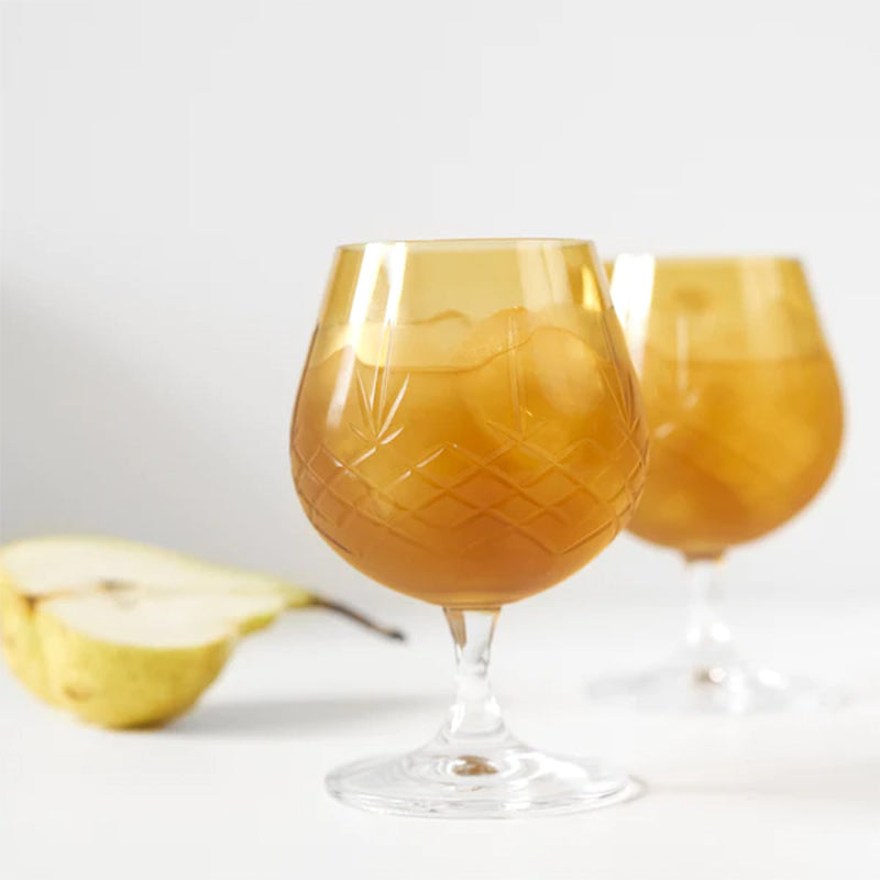 Frederik Bagger Crispy Citrine Sixball Glas 2 stk.
