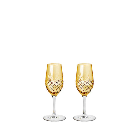 Frederik Bagger Crispy Citrine Port Gul 2 stk. 10 cl.