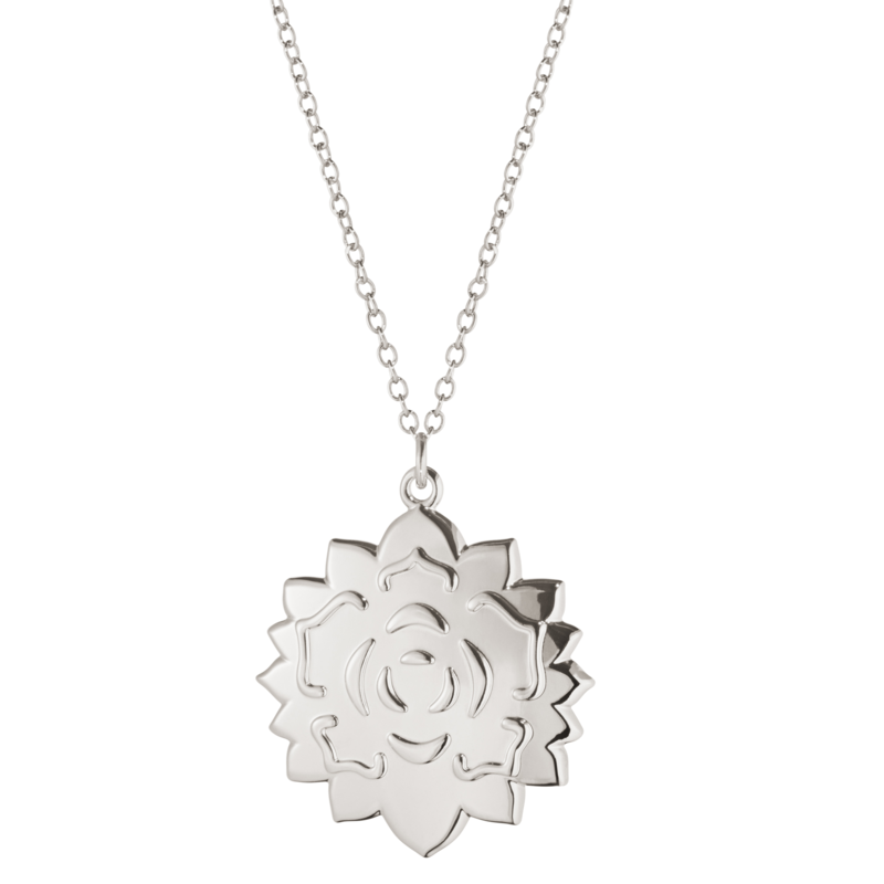 Georg Jensen 2020 ornament i kæde palladium - Rosette