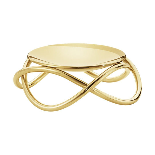 Georg Jensen Glow lysestage uden spyd - guld