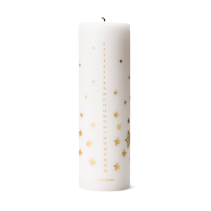 Georg Jensen 2021 kalenderlys - guld