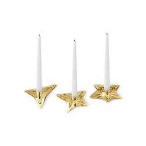 Georg Jensen stjerne kerte lysholdere 2021 3 pak.