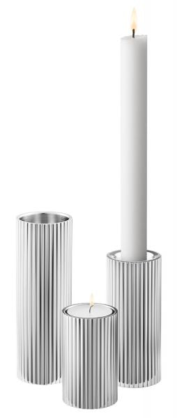 Georg Jensen Bernadotte Lysestage sæt med 3 stk.