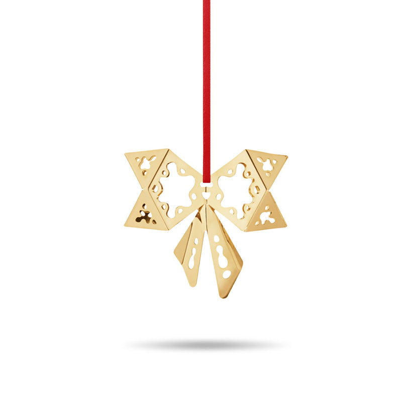 Georg Jensen Ornament Sløjfe Guldbelagt 2022
