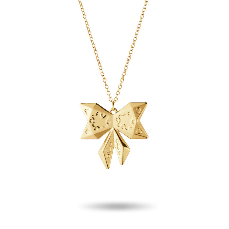 Georg Jensen Ornament Sløjfe Guldbelagt 2022