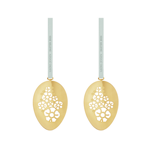 Georg Jensen Påske Skalornament Guld 2 stk. 2023
