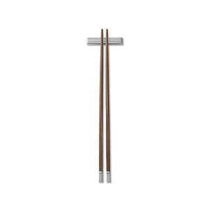 Georg Jensen Bernadotte Chopsticks Set With Rest