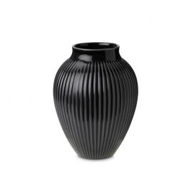 Knabstrup vase, sort, 12,5 cm