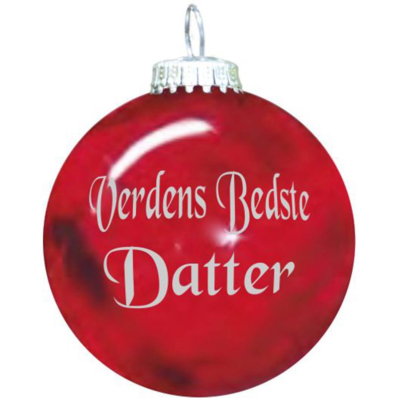Rolsted Copenhagen julekugle: verdens bedste datter
