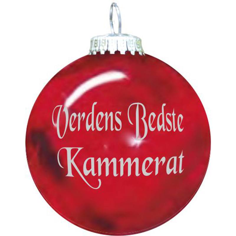 Rolsted Copenhagen julekugle: verdens bedste kammerat