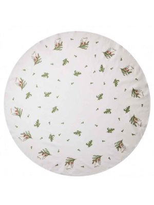 Klarborg Juletræstæppe nisserik