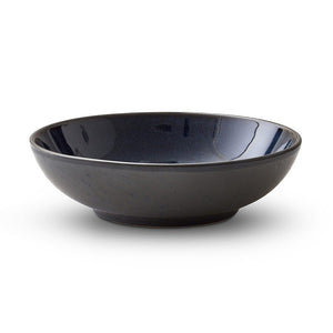 Bitz Pastaskål - sort/ matblå - 20 cm
