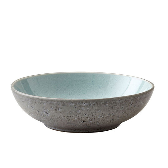 Bitz Pastaskål - grå/lyseblå - 20 cm