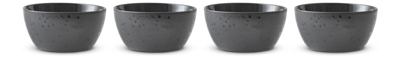 Bitz Galaxy skålesæt - sort - 4 stk / 12 cm