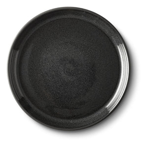 Bitz Galaxy Gastro flad tallerken - Sort - 17 cm