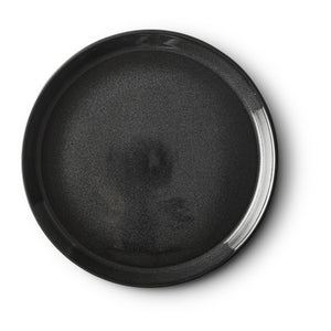 Bitz Galaxy Gastro flad tallerken - Sort - 27 cm