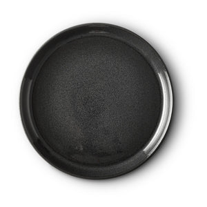 Bitz Galaxy Gastro flad tallerken - Sort - 21 cm